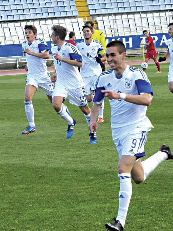 ΕΘΝΙΚΗ ΠΑΙΔΩΝ U-17 Η ΑΠΟΣΤΟΛΗ ΤΗΣ ΑΛΒΑΝΙΑΣ ΑΕΚ: Κωνσταντίνος Κωνσταντίνος, Γιώργος Ευσταθίου ΑΕΛ: Παντελής Παντελή,