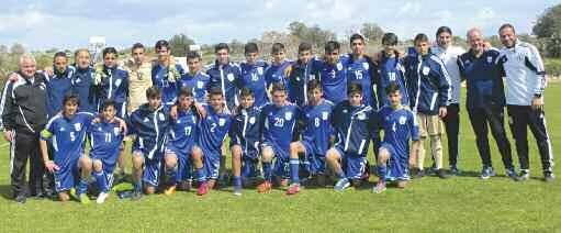 ΕΘΝΙΚΗ ΠΑΙΔΩΝ U-14 Εξαιρετική παρουσία στο πρώτο της διεθνές τουρνουά Εξαιρετική ήταν η παρουσία της Εθνικής Παίδων U-14 στο διεθνές τουρνουά που διοργάνωσε η με την υποστήριξη της UEFA τον περασμένο