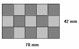 1 Aritmeticko-algebrické úlohy c) 4 šestiny z čokolády? 40. Obdĺžnik s dĺžkami strán 42 mm a 70mm rozdeľ na čo najväčšie rovnaké štvorce. Akú dĺžku strany budú mať tieto štvorce?