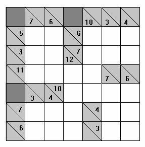 Vyriešte Mini Kakuro: 49.