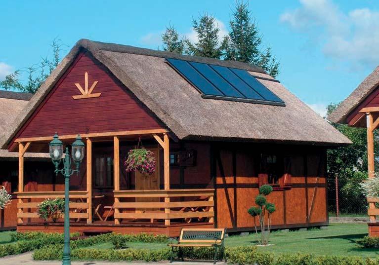 1/2014 ALTERNATÍVNE ZDROJE ENERGIE nosť. V podstate bez údržby, s výnimkou výmeny nemrznúcej kvapaliny, by mal bezporuchovo dodávať teplú vodu 30 až 40 rokov.