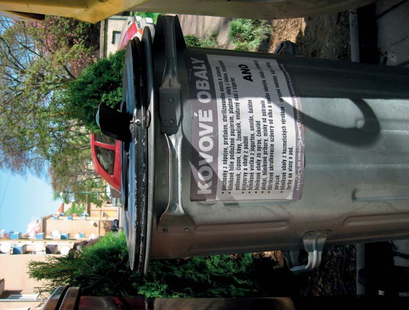 1/2014 RECYKLAČNÝ PRIEMYSEL žiakov o význame separácie, súťaže škôl v zbere tetrapakov a kovových obalov, tradíciu má aj výtvarná súťaž o životnom prostredí ku Dňu Zeme, či Deň otvorených dverí na