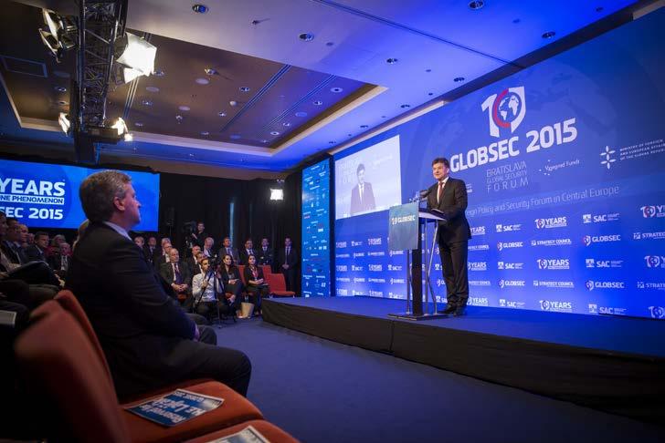 Od lokálnej konferencie k svetovému vplyvu S lovensko a GLOBSEC symbolicky spája úspešný príbeh.