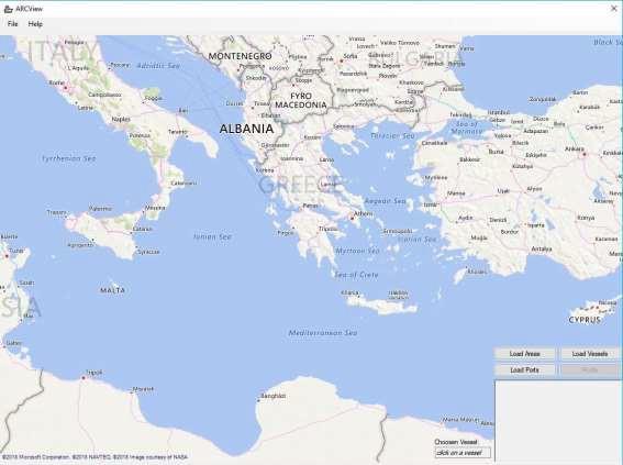 Κεφάλαιο 5: Η Εφαρμογή Arc Monitoring Στο συγκεκριμένο κεφάλαιο, περιγράφεται η υλοποίηση της εφαρμογής «Arc Monitoring», που αποτελεί τμήμα ενός συστήματος AIS και συγκεκριμένο το τμήμα εκείνο που