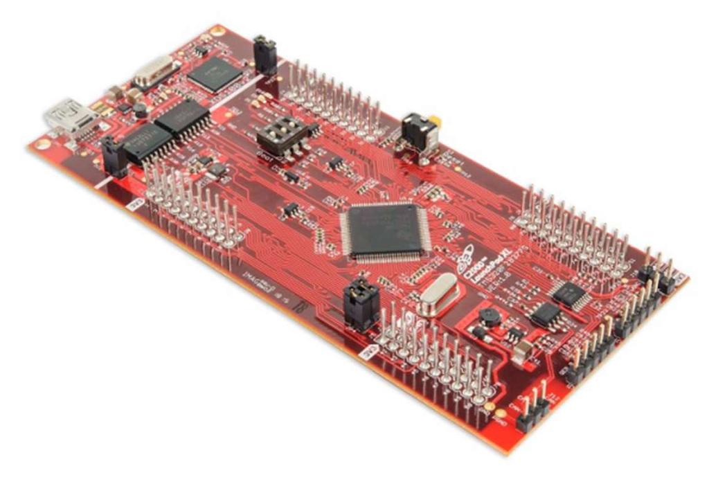 22. LaunchXL F28377 LaunchXL F28377 je vývojová doska spoločnosti Texas Instruments. Jej jadro tvorí F28377 mikroprocesor.