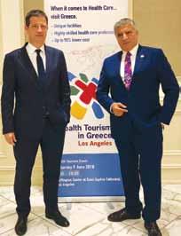 Ο τουρισμός υγείας της Ελλάδας και οι ευοίωνες προοπτικές του είναι το θέμα ημερίδας που πραγματοποιήθηκε στο Λος Άντζελες των ΗΠΑ, υπό την αιγίδα του ΙΣΑ και της ΚΕΔΕ Αθήνα, 3/6/2018 Με τη συμμετοχή