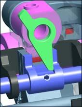 Pinion sincron tip triplu con pt vitezele 1 si 2 Schimbarea vitezelor este