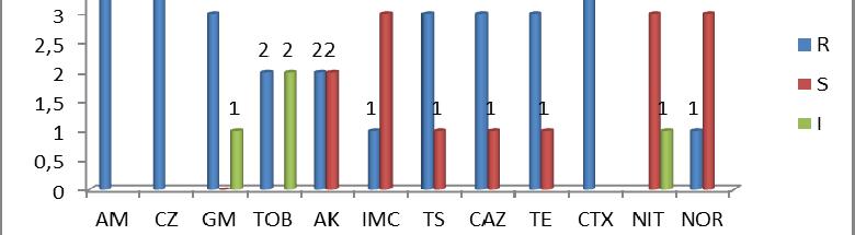 Detection of antibiotic resistant bacteria in urine sample Зураг 16.