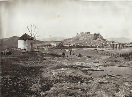356 359 19. Φωτογραφία 357 358 356 STILLMAN, William James. Ἄποψη τῆς Ἀθήνας ἀπό τά νοτιοανατολικά. [1869].