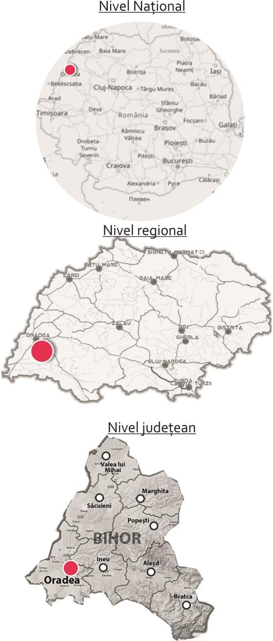 Gǎsinduse la numai 13 km de graniţa de vest a României, Municipiul Oradea ocupă o poziţie central-europeană privilegiată, constituind un important nod de comunicaţii, aflat la o distanţă sensibil