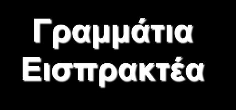 Είδη Απαιτήσεων Ποσά που οφείλουν τρίτοι και αναμένονται να εισπραχθούν μετρητά.