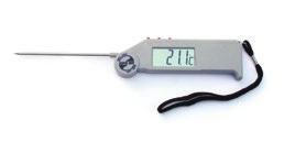 Pri prístroji MULTI K možno minimálnu a maximálnu teplotu merať bez časového obmedzenia. Typ Kat. číslo Cena Teplomer MULTI-K, s káblom 1 m 71.