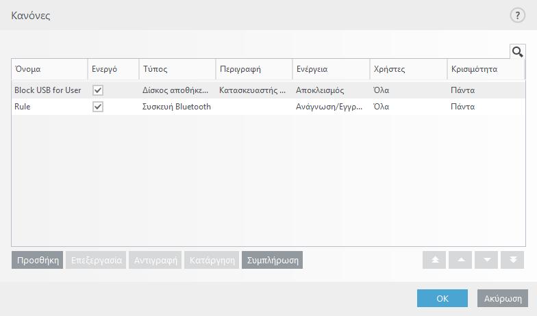 3.9.1.5 Έ λεγχος συνδεδεμένων συσκευών Το ESET Endpoint Antivirus παρέχει αυτόματο έλεγχο συνδεδεμένων συσκευών (CD/DVD/USB/...).