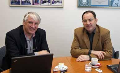 Rudolf Čaniga KRKA nové vedenie Jedna z významných futbalových legiend Slovenska, Ladislav Petráš (foto: v strede) spolu s poslancom NR SR a prezidentom Asociácie športových klubov Inter Bratislava,