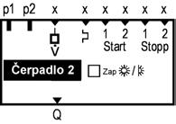 7.2.12 Príklady použitia Príklad 1 ZAP v závislosti od zaťaženia. Príklad 2 ZAP v závislosti od druhu režimu prevádzky 7.