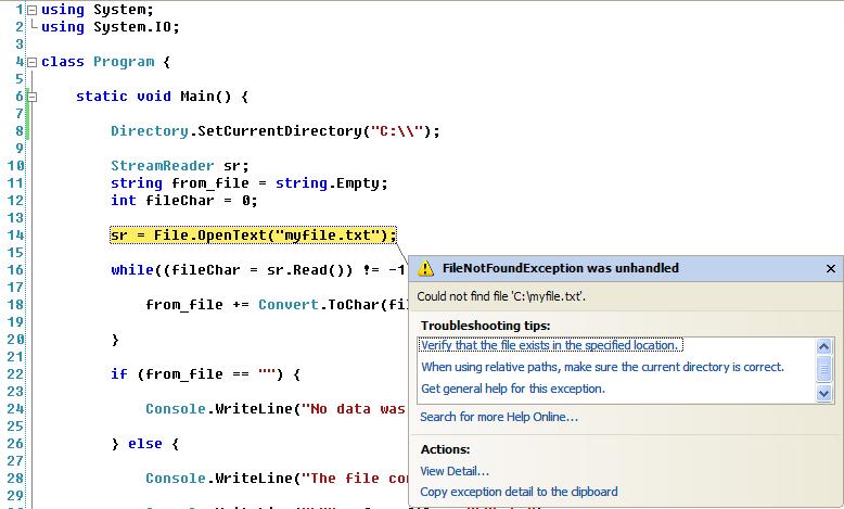 if (tabinfo[x]!= "") // če nismo dobili le prazni niz tabela[koliko] = int.parse(tabinfo[x]); koliko++; vrst = beri.readline(); beri.close(); return tabela; 15.