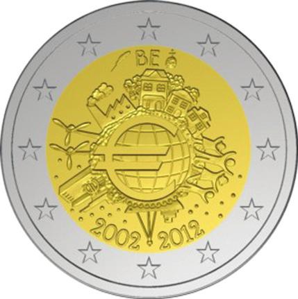 C 17/10 Členské štáty eurozóny vydávajú pamätné obehové euromince v hodnote 2 EUR s novou národnou stranou pri príležitosti osláv desiateho výročia zavedenia eura (2012/C 17/05) Obehové euromince
