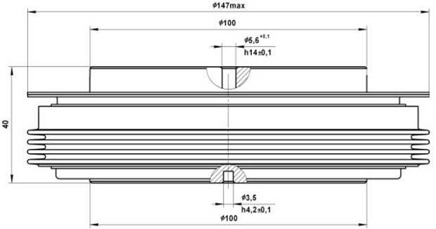 OUTLINES PTO54 w = 650 g PTO75 w = 1650 g PTO84 w = 2100 g PTO95 w = 3200 g Designation L, mm Optical adapter OA57 57 Optical adapter OF65 65 PTO54-1 PTO74-1 PTO-84 PTO-95 OA57-530