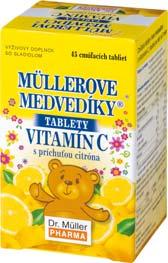 obyčajnej [voda, materina dúška (Thymus serpyllum), sorban draselný], extrakt listu skorocelu kopijovitého [voda, skorocel kopijovitý (Plantago lanceolata), sorban draselný], vitamín C (kyselina