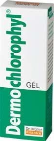 DermoChlorophyl Molekula chlorofylu patrí do rodiny prírodných látok porfyrínov, ktoré sa uplatňujú v energetických či dýchacích systémoch živých organizmov vrátane človeka.