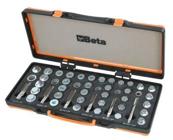 4-4,75-6 - 8-10 - 12-14 mm 1489/C14 Set scule demontat fulii alternator 14 scule speciale demontat fulii