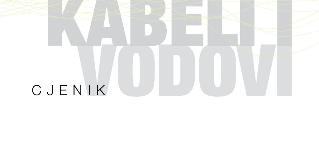 vodova i kabela do