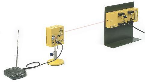 Svetelné zdroje DL100-3L Laserový zdroj 0,2/1 mw, lineárne polarizovaný, modulovateľný, držaný magnetmi Školský laser triedy 2 pre použitie ako svetelný zdroj vysokej intenzity špeciálne pre pokusy