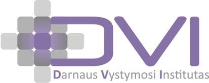 DARNAUS VYSTYMOSI INSTITUTAS ŠIAULIŲ