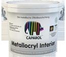 Υλικά Διακόσμησης ΜΕΤALLOCRYL INTERIOR 4 ΓΚΡΙ μεταλλιζέ Λαζούρα με μεταλλιζέ φινίρισμα για εσωτερική χρήση.