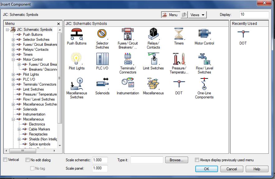 Σχήμα 6.1: Βιβλιοθήκες AutoCAD.