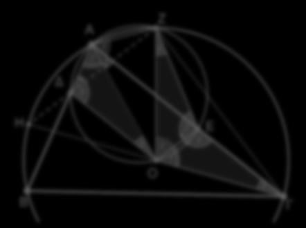 κύκλος, έστω (c ), του τριγώνου ΑΔΟ τέμνει την ΑΓ στο σημείο Ε και το κύκλο c(o, R) στο σημείο Ζ. Έστω ότι η ΔΖ τέμνει τον κύκλο c(o, R) στο Η. Να αποδείξετε ότι: (α) Τα τρίγωνα ΟΑΔ και ΟΓΕ είναι ίσα.