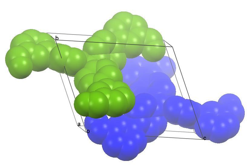 Figure S6: Unit cell packing diagram of aldehyde C. Hydrogen atoms are omitted for clarity. Table S1: Crystallographic data and refinement parameters for aldehyde C.