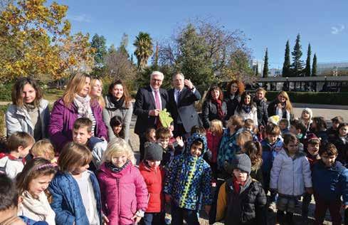 οποία οι δυο Υπουργοί Εξωτερικών τοποθετήθηκαν διεξοδικά. Ο κ. Steinmeier και ο κ.