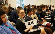 The conference lasted five days, five days full of lobbying in order to create resolutions to address crucial topics, such as the illicit trading of arms in Africa, the question of future livelihood