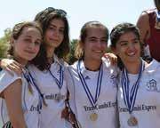 Schließlich möchte ich Natalia Tzschaschel (10d) und Ioanna Sarakinou (10d) zu ihrem Vorankommen bis zur 2. Runde der Panhelladischen Leichtathletik Schulmeisterschaften gratulieren.