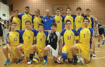 Volleyball-AGs / Όμιλοι εργασίας Βόλεϊ Volleyball Jungen - Mädchen / Βόλεϊ αγοριών κοριτσιών Michalis Pytharoulis, Lehrer / Μιχάλης Πυθαρούλης, καθηγητής Auch dieses Schuljahr zeigte die Volleyball