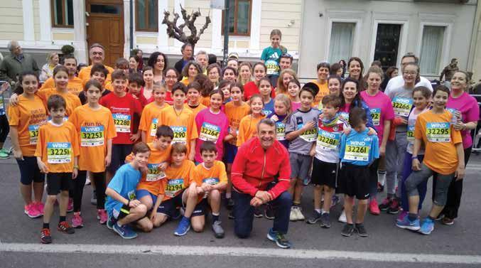 Auch sportliche Betätigung und eine gesunde Ernährung tragen zur Bekämpfung der Krankheit bei. Unsere Schule ist demnach in diesem Jahr (3.