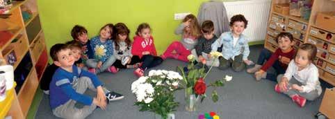 Andere Kinder machten ihre eigenen Feststellungen: Die Vögel kommen wieder zurück, das Wetter wird wärmer, weil der Frühling da ist, viele Tiere wachen aus ihrem Winterschlaf auf und die Raupen
