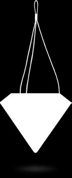 Diamond Hang Texture: Gloss Recommended Colors: BR BO WH BK