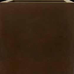 Cube Texture: Leather Recommended Colors: BN ST WH AN Code Dimensions (cm) Volume (L) Saucer L W H B CUBE 30 30