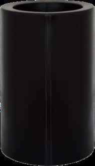 Cylinder Gloss Texture: Gloss Recommended Colors: BN ST WH AN Code Dimensions (cm) Volume (L) Saucer D H B CYL