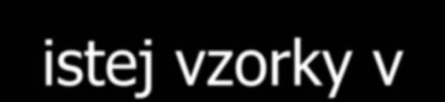 Analýza duplikátnych vzoriek indikátor medzivzorkovej