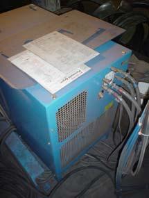 glave za zavarivanje i bakrene podloge, a sastoji se od ventilatora, pumpe