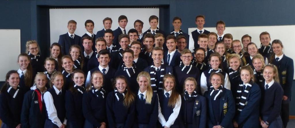 Ons slinternuwe Matriekraad vir die termyn 2016 2017 is Dinsdag tydens skooltyd aangekondig.