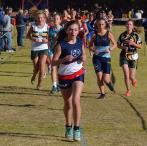 (8ste), Lisa Brink (20ste) en Maric Streso (30ste) Seniordogters (4 km), o/17- ouderdomsgroep: Anice le Roux (16de),