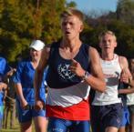 Estevan Louw (29ste) en Juandré Lombard (77ste) Seniorseuns (6 km), o/19-ouderdomsgroep: Robert Bester (4de), Jansen