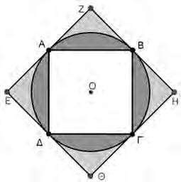 (β) Να επαληθεύσετε ότι τα σημεία Λ( 4, 4) και Μ(, ) ανήκουν στην ευθεία ( ε ) και να αποδείξετε ότι το σημείο Μ είναι το μέσον του ευθύγραμμου τμήματος ΚΛ.