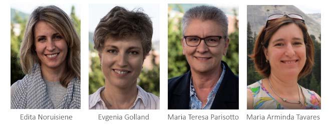 Mrs Edita Noruisiene from Lithuania EDTNA/ERCA President Mrs Evgenia Golland EDTNA/ERCA Treasurer Ms Maria Teresa