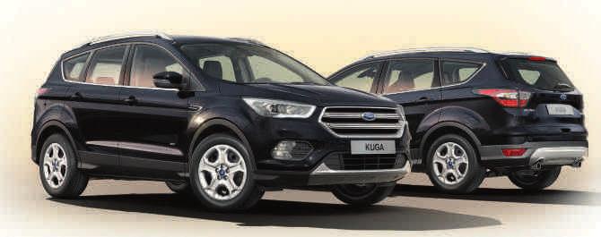 FORD KUGA Μοντέλα Κινητήρες 1.5 Ford EcoBoost 120 ίππων (88 kw) 1.5 Ford EcoBoost 150 ίππων (110 kw) 1.