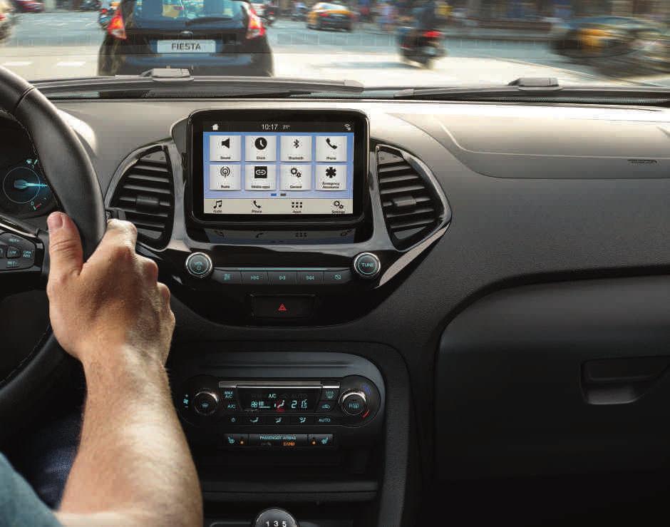 έλεγχος του SYNC 3 αναλαμβάνουν αυτόματα όλες τις μικρολεπτομέρειες για να μπορείτε εσείς να επικεντρωθείτε στην οδήγηση και να την απολαύσετε.